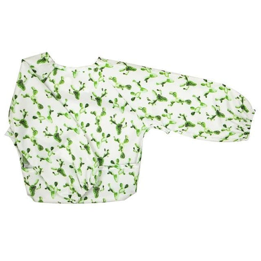 Silly Billyz Wipe Clean Long Sleeve Bib - Cactus - Silly Billyz - 1 - Baby & Kids - ThePharmacy