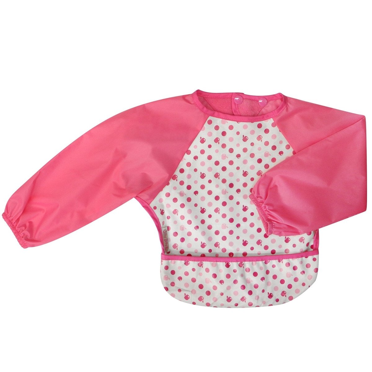 Silly Billyz Wipe Clean Long Sleeve Bib - Dots - Silly Billyz - 1 - Baby & Kids - ThePharmacy