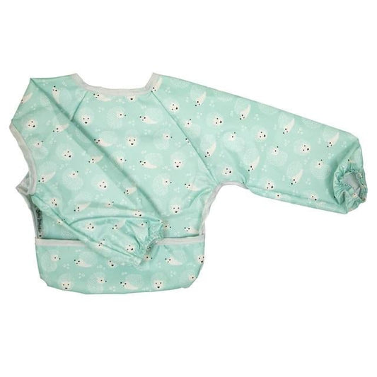 Silly Billyz Wipe Clean Long Sleeve Bib - Hedgehog - Silly Billyz - 1 - Baby & Kids - ThePharmacy