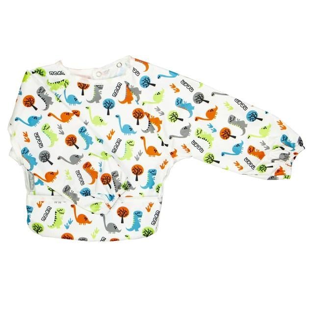 Silly Billyz Wipe Clean Long Sleeve Bib - Roar - Silly Billyz - 1 - Baby & Kids - ThePharmacy