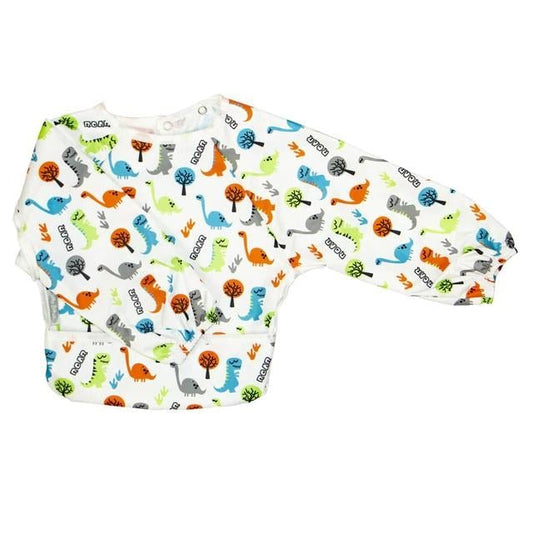 Silly Billyz Wipe Clean Long Sleeve Bib - Roar - Silly Billyz - 1 - Baby & Kids - ThePharmacy