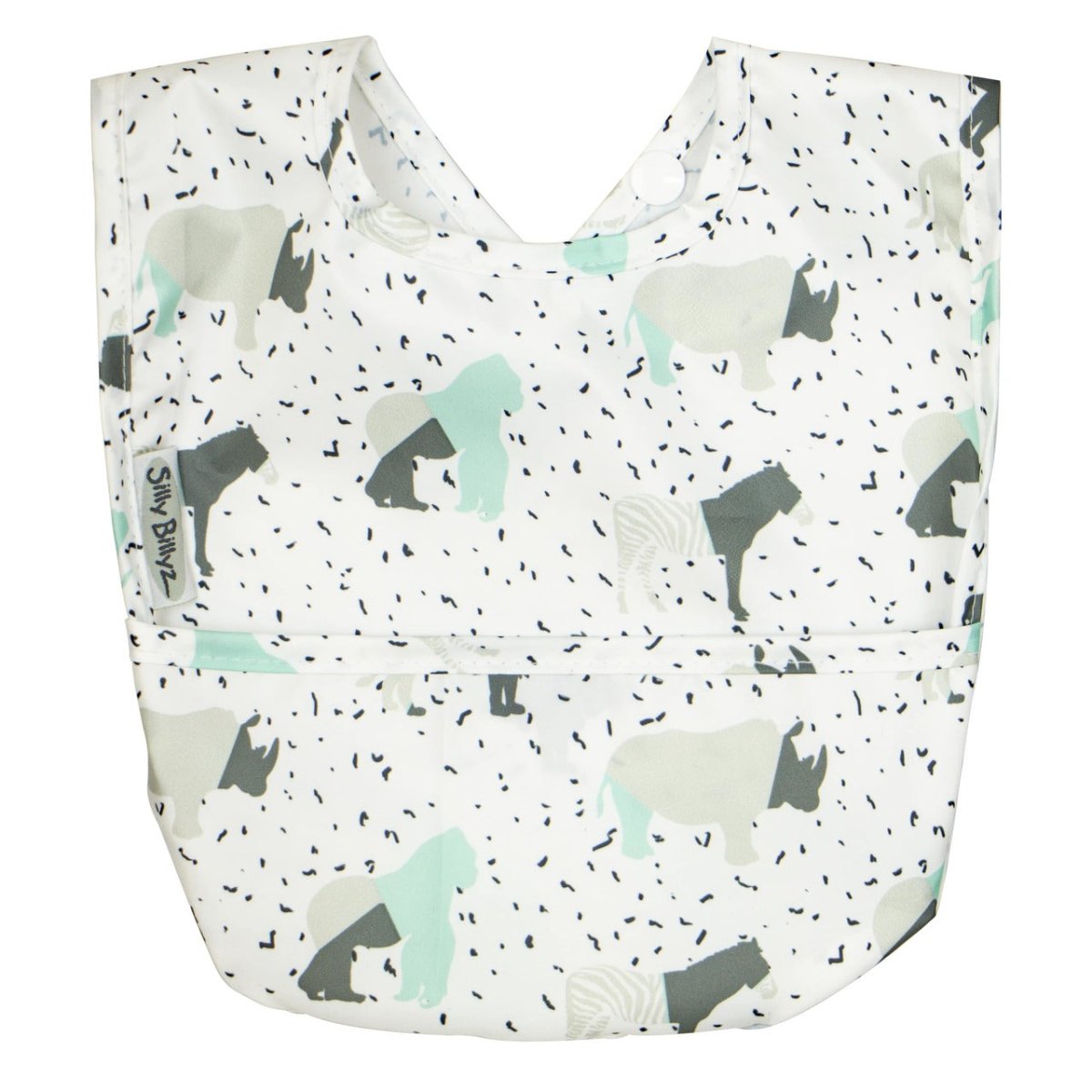 Silly Billyz Wipe Clean Nylon Pocket Bib 3 Pack - Boy - Silly Billyz - 2 - Baby & Kids - ThePharmacy
