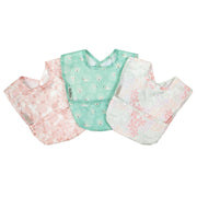 Silly Billyz Wipe Clean Nylon Pocket Bib 3 Pack - Girl - Silly Billyz - 1 - Baby & Kids - ThePharmacy