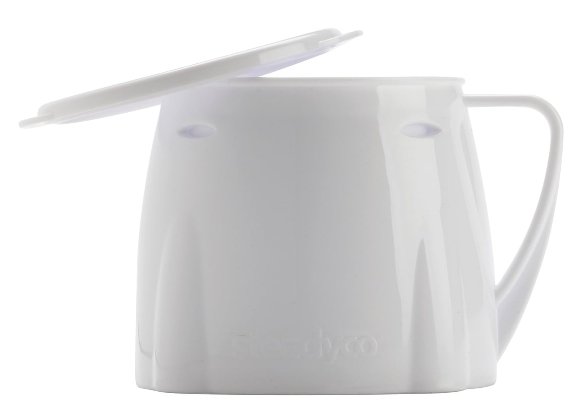 Steadyco Lets Eat Cup & Lid White - Steadyco - 1 - Baby & Kids - ThePharmacy