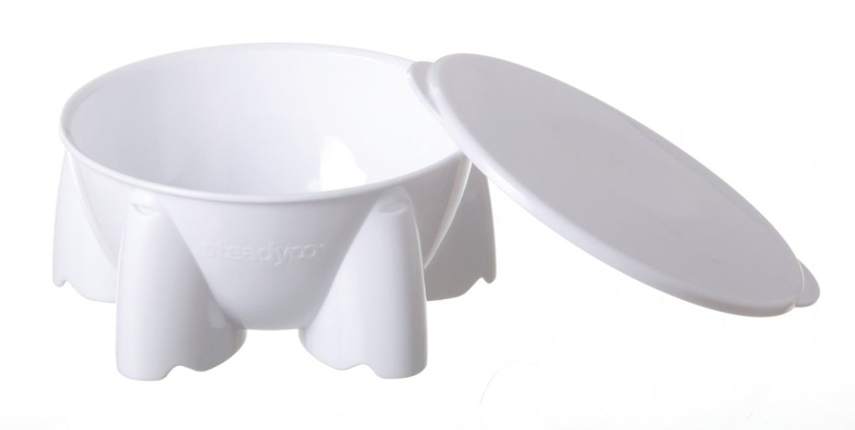 Steadyco Lets Eat Snack Pot & Lid White - Steadyco - 2 - Super Sale - ThePharmacy