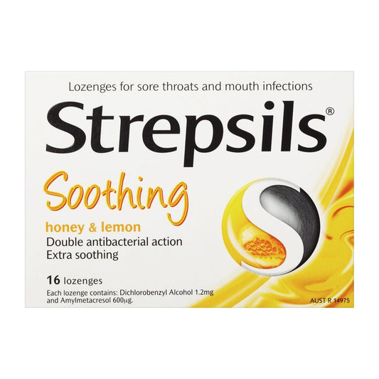 Strepsils Lozenge Honey & Lemon 16 pack - Strepsils - 1 - Health - ThePharmacy