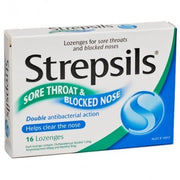 Strepsils Lozenge Sore Throat & Blocked Nose 16 pack - Strepsils - 1 - Health - ThePharmacy