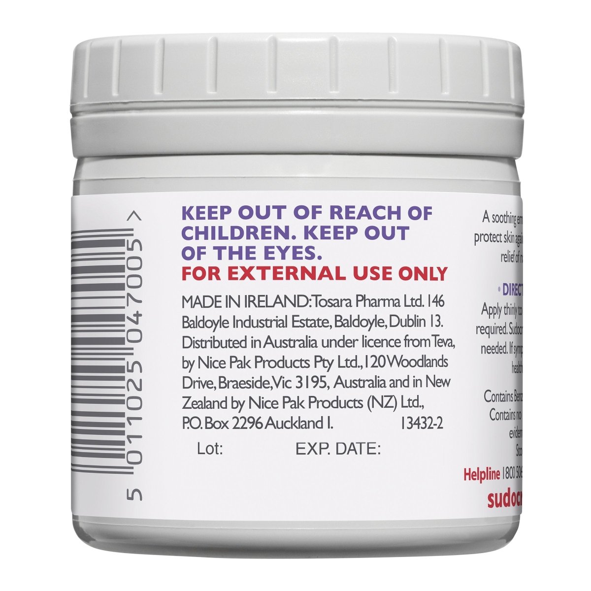 Sudocrem Baby Cream 125g - Sudocrem - 3 - Baby & Kids - ThePharmacy