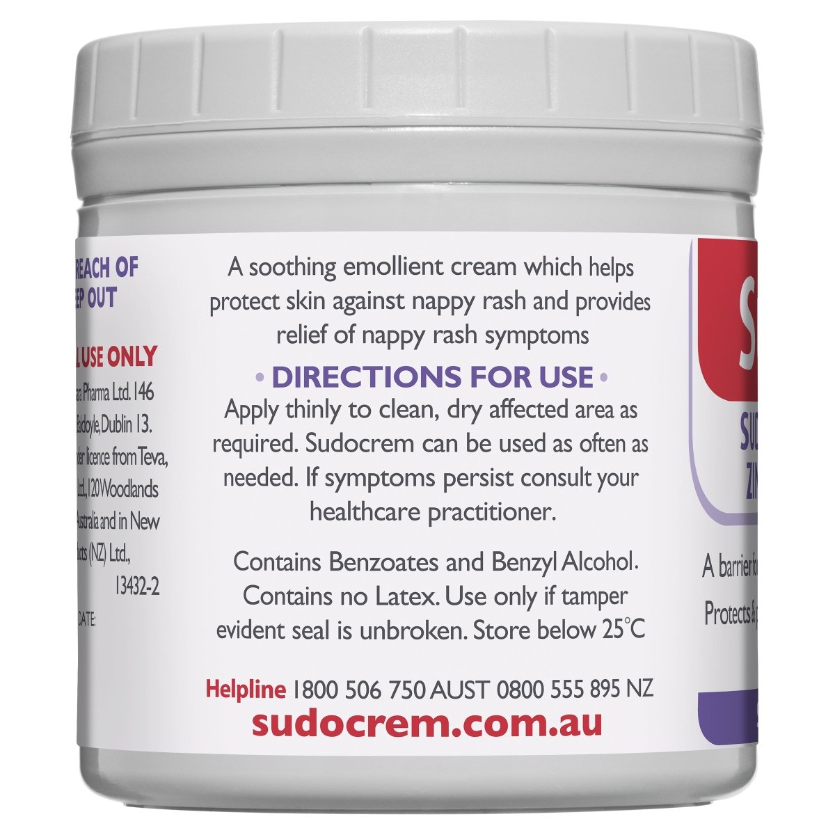 Sudocrem Baby Cream 250g - Sudocrem - 4 - Baby & Kids - ThePharmacy