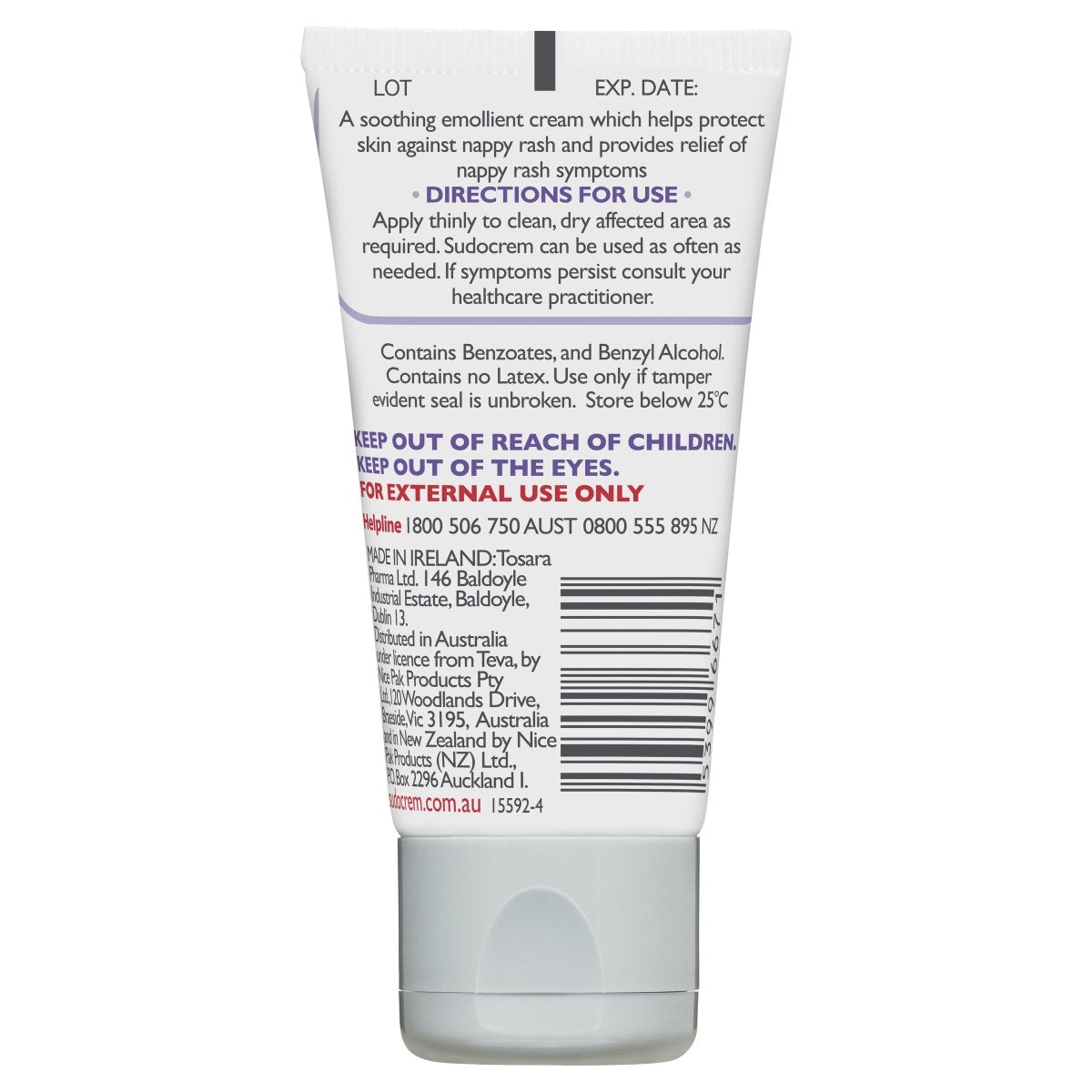 Sudocrem Baby Cream 30g tube - Sudocrem - 3 - Baby & Kids - ThePharmacy