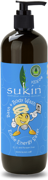 Sukin Kids Eddie Energy Saver Bath and Body Wash 500mL - Sukin - 1 - Baby & Kids - ThePharmacy