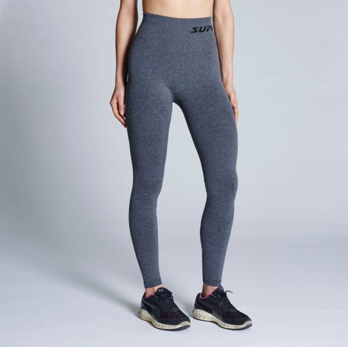 Supacore Women's CORETECH Injury, Recovery & Postpartum Leggings - Grey Marle - Large - ThePharmacy