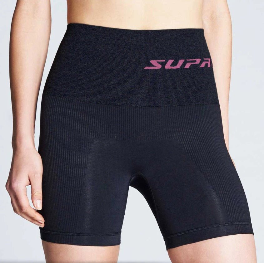 Supacore Women's CORETECH Shorts - Pink Logo - Small - ThePharmacy