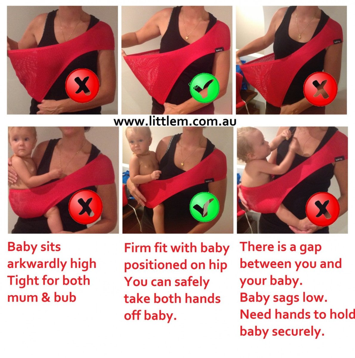 Suppori Baby Sling Grey - Large - ThePharmacy
