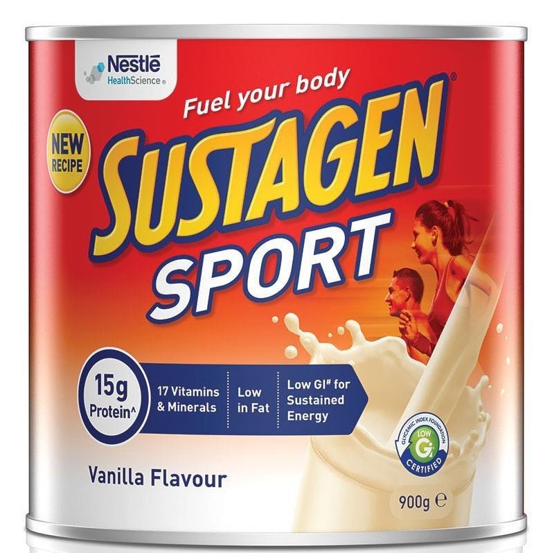 Sustagen Sports Vanilla Powder 900g - Sustagen - 1 - Diet & Fitness - ThePharmacy