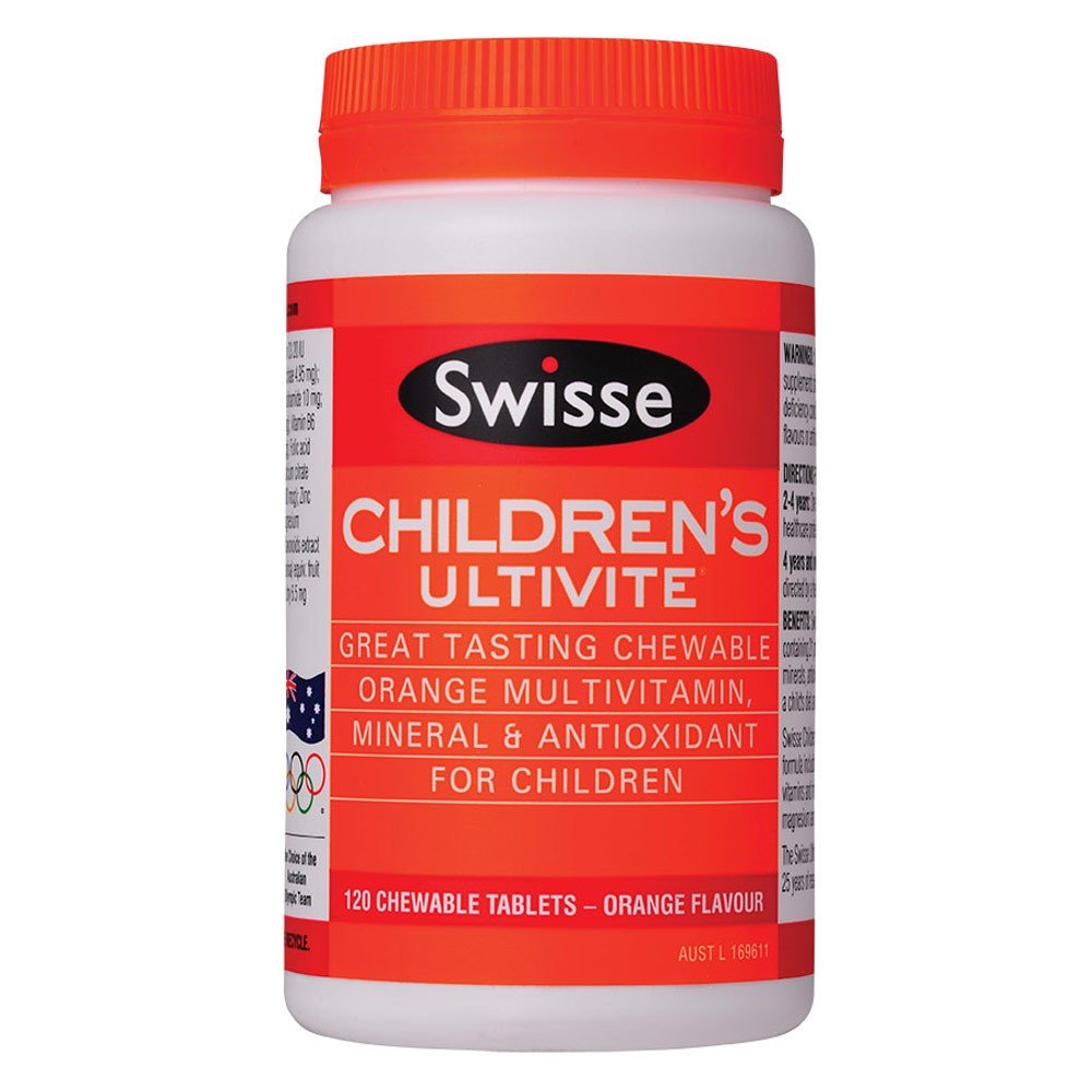 Swisse Childrens Ultivite Multi 120 Tablets - Swisse - 1 - Vitamins - ThePharmacy