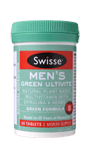 Swisse Mens Green Ultivite 60 Tablets - Swisse - 1 - Vitamins - ThePharmacy