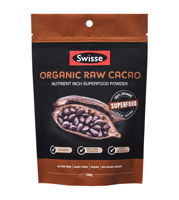 Swisse SuperFoods Organic Raw Cacao 100g - Swisse - 1 - Vitamins - ThePharmacy
