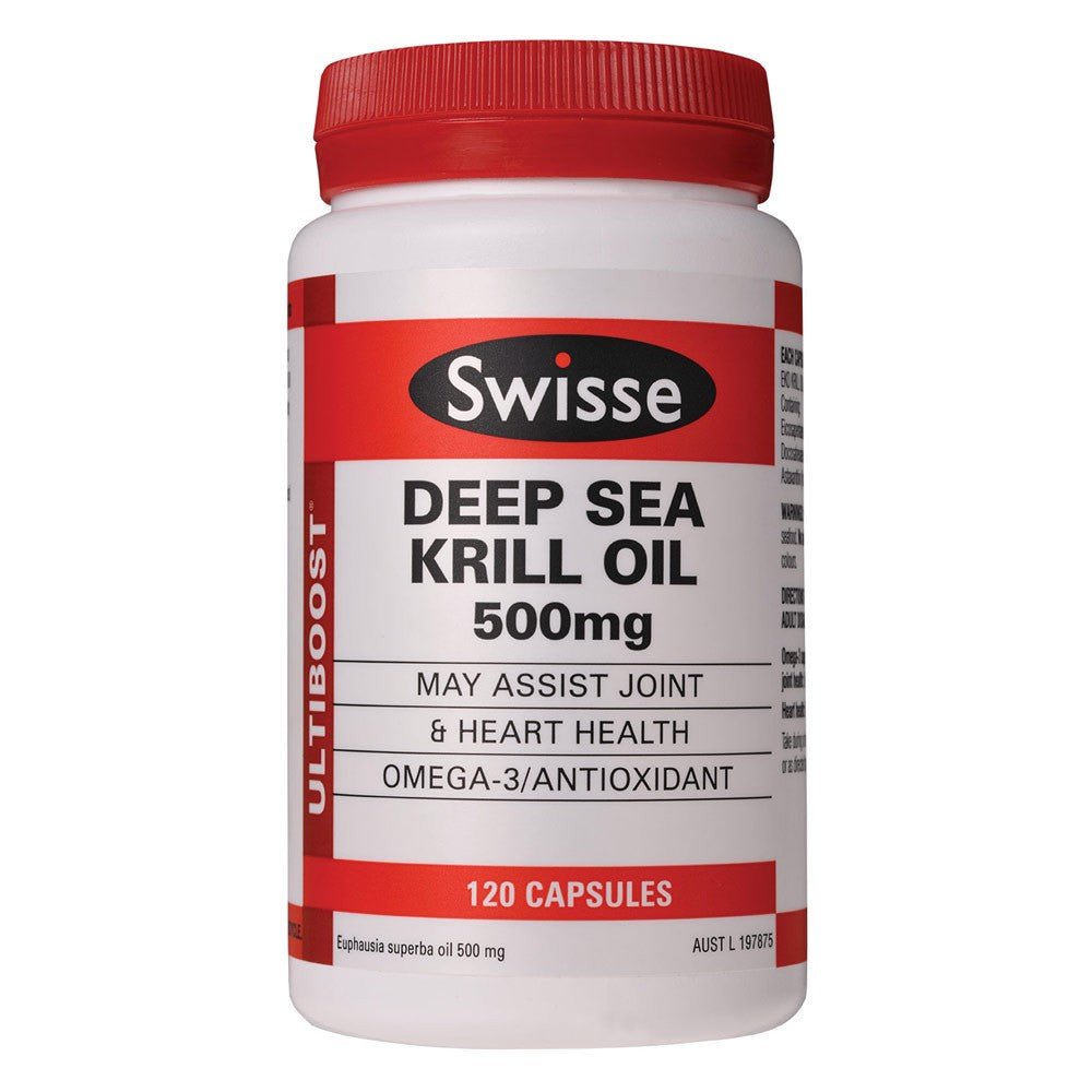 Swisse UltiBoost Deep Sea Wild Krill Oil 120 Capsules - Swisse - 1 - Vitamins - ThePharmacy
