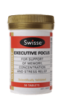Swisse Ultiboost Executive Focus 50 Tablets - Swisse - 1 - Vitamins - ThePharmacy