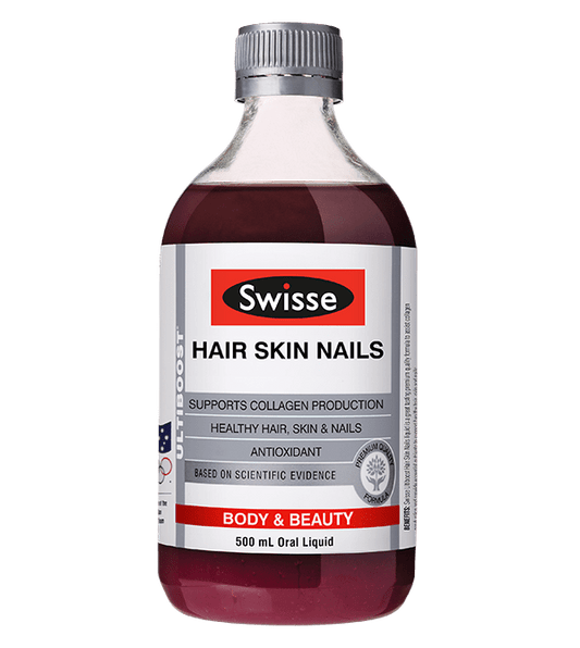 Swisse Ultiboost Hair Skin Nails 500ml - Swisse - 1 - Vitamins - ThePharmacy