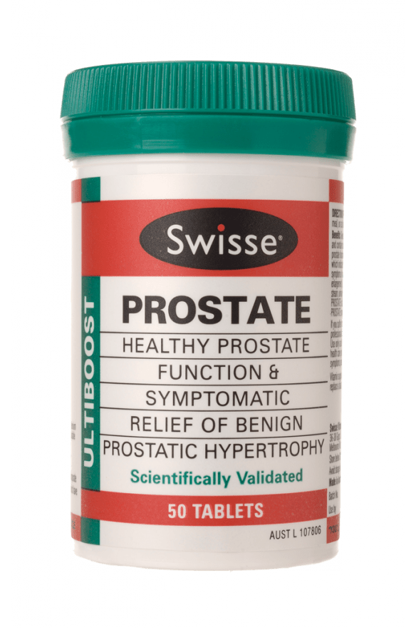 Swisse UltiBoost Prostate 50 Tablets - Swisse - 1 - Vitamins - ThePharmacy