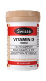 Swisse Ultiboost Vitamin D 250 Capsules - Swisse - 1 - Vitamins - ThePharmacy
