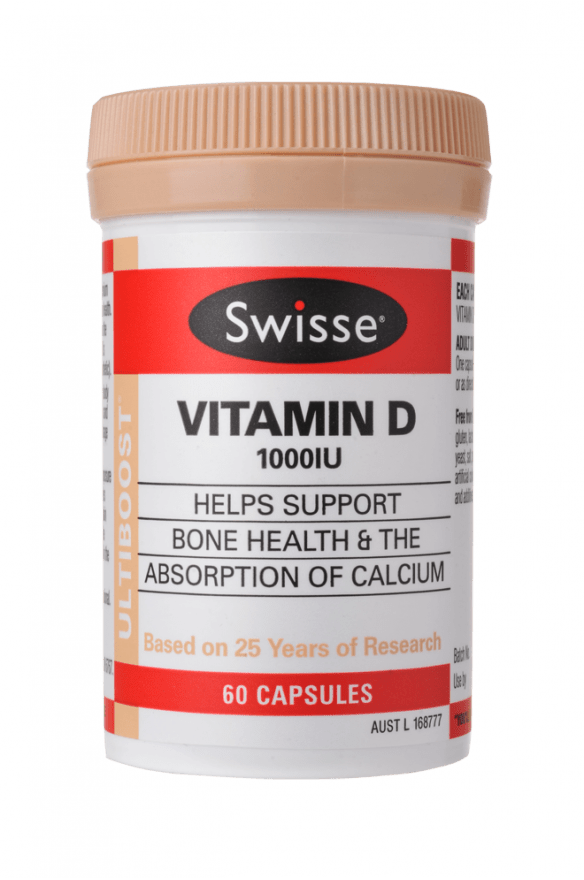 Swisse UltiBoost Vitamin D 60 Capsules - Swisse - 1 - Vitamins - ThePharmacy