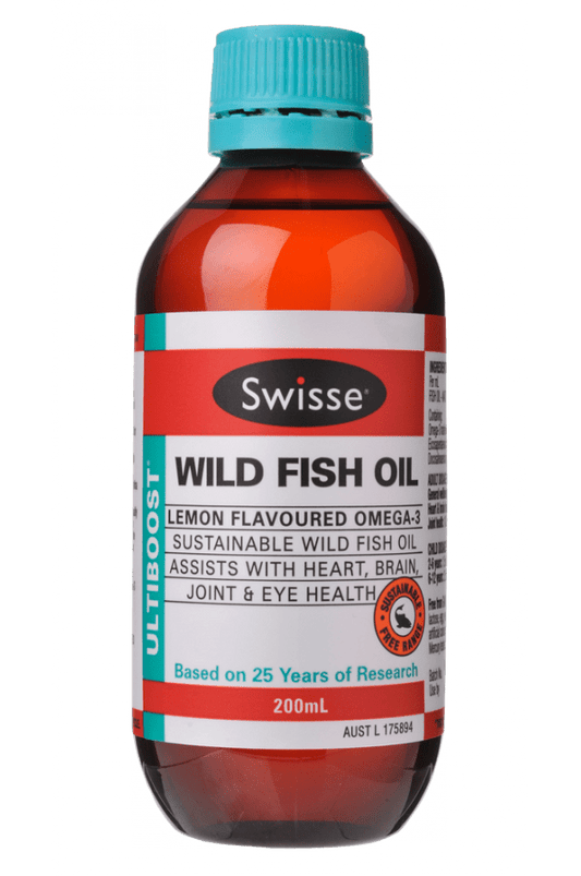 Swisse UltiBoost Wild Fish Oil Liquid 200ml - Swisse - 1 - Vitamins - ThePharmacy