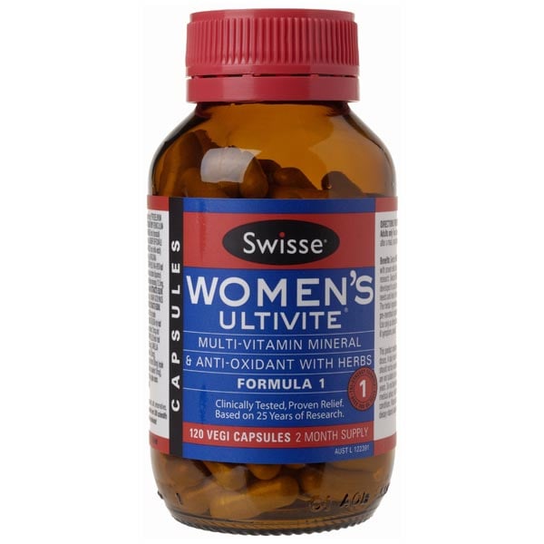 Swisse Women Ultivite F1 120 Capsules - Swisse - 1 - Vitamins - ThePharmacy