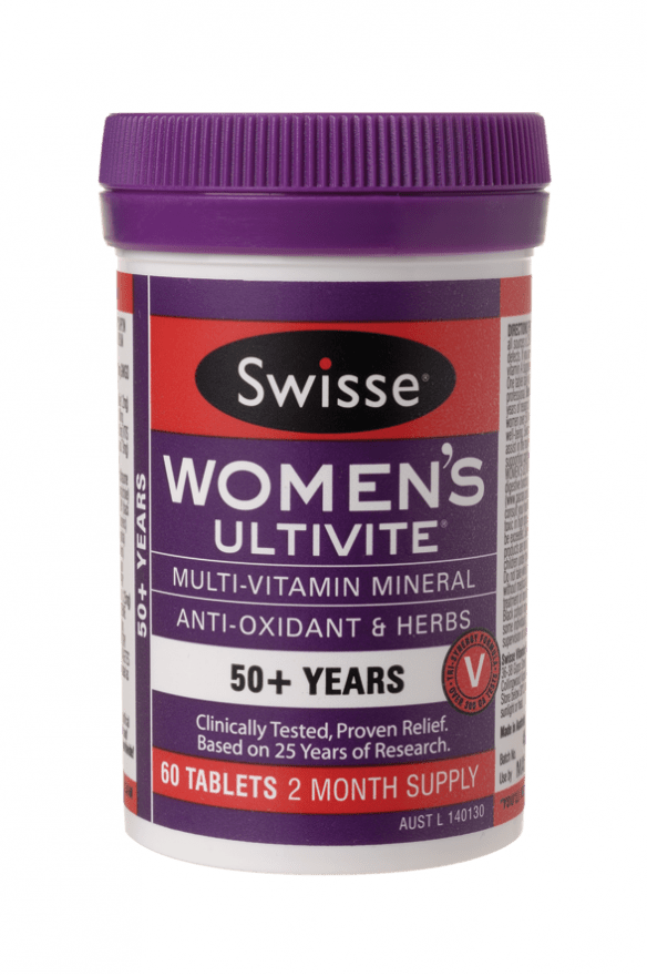 Swisse Womens Ultivite 50+ 60 Tablets - Swisse - 1 - Vitamins - ThePharmacy