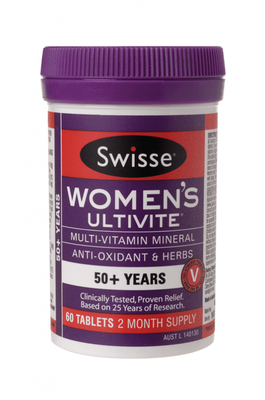 Swisse Womens Ultivite 50+ 60 Tablets - Swisse - 1 - Vitamins - ThePharmacy