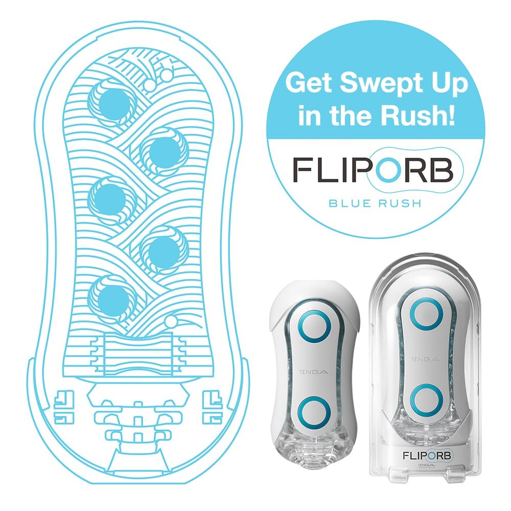 Tenga Flip Orb - Blue Rush - Tenga - 4 - Sexual Health - ThePharmacy