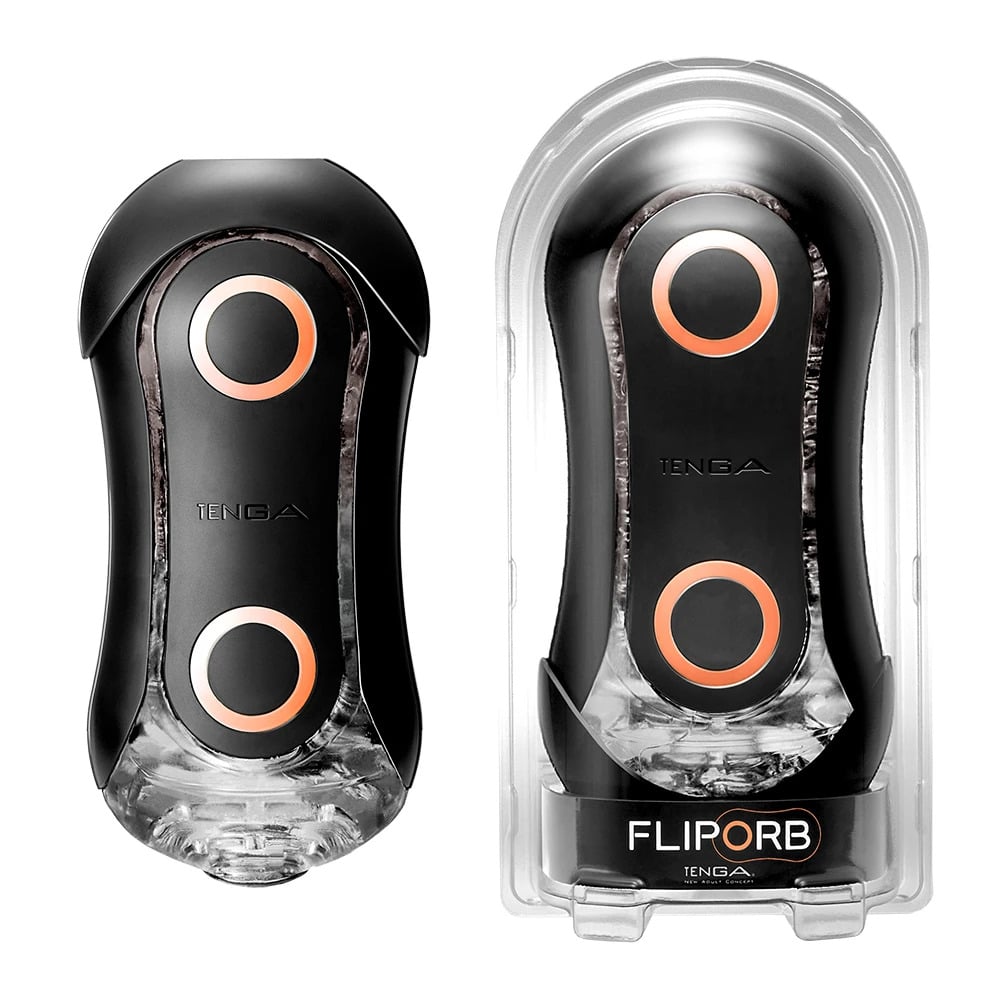 Tenga Flip Orb - Strong Orange Crash - Tenga - 1 - Sexual Health - ThePharmacy