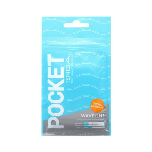 Tenga Pocket - Wave Line - Tenga - 1 - Sexual Health - ThePharmacy
