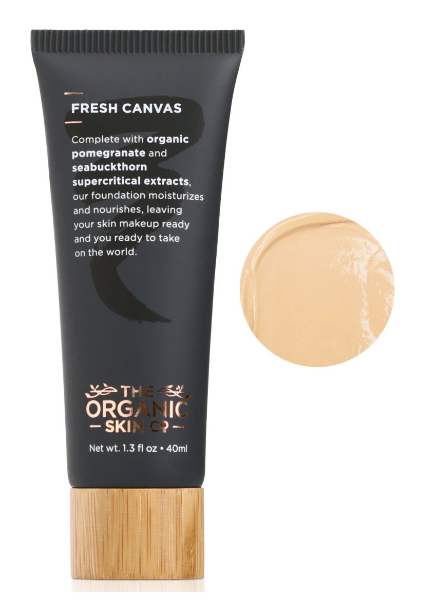 The Organic Skin Co Liquid Foundation - Fresh Canvas - Soft Honey 40g - The Organic Skin Co - 1 - Beauty & Essentials - ThePharmacy