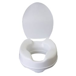 Toilet Seat Raised with Lid 6inch - ThePharmacy