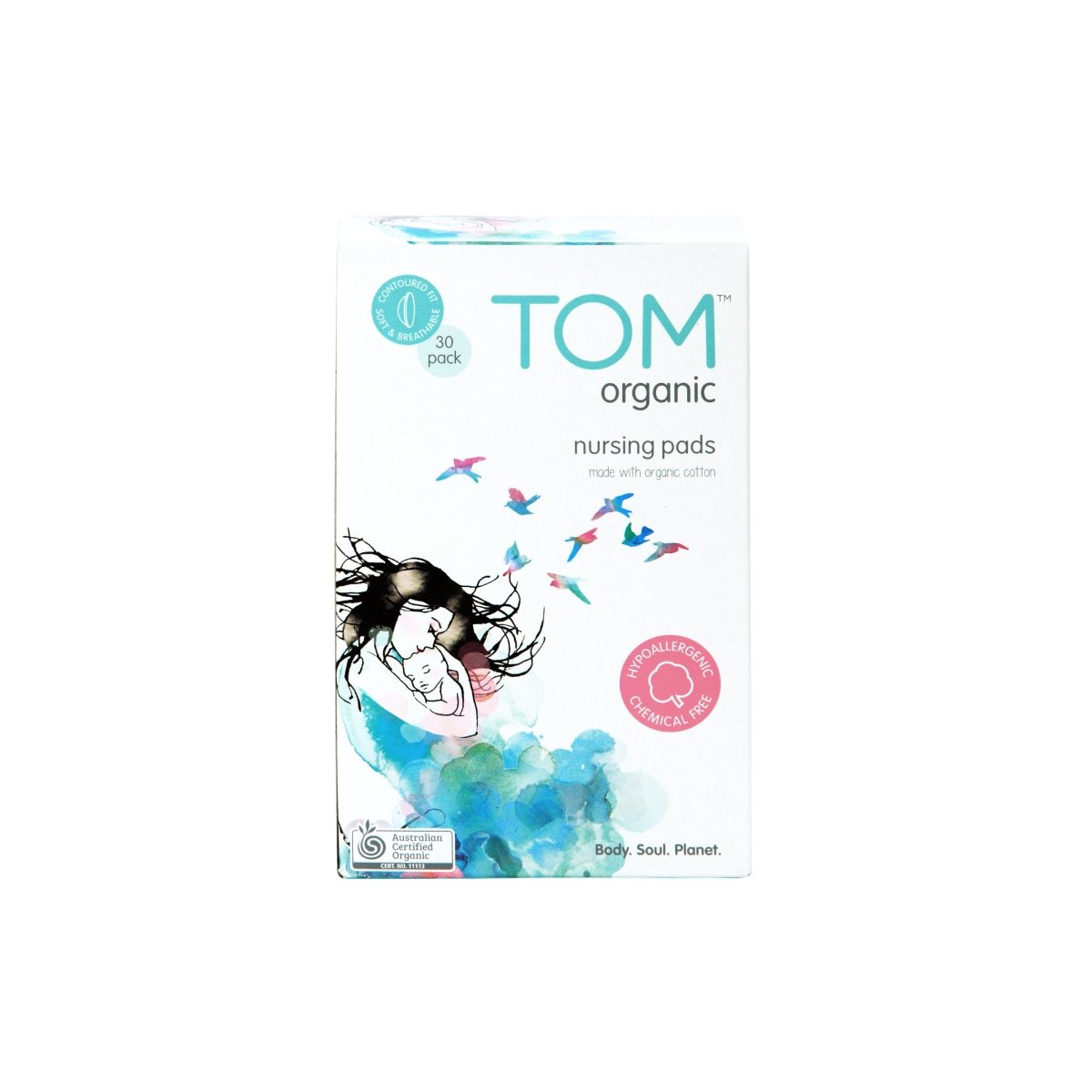 TOM Organic Nursing Pads (30 pack) - Tom Organic - 1 - Baby & Kids - ThePharmacy