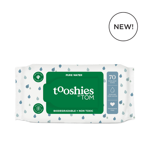 Tooshies by TOM eco Pure WATER Wipes (70pk) - Tooshies by TOM - 1 - Baby & Kids - ThePharmacy