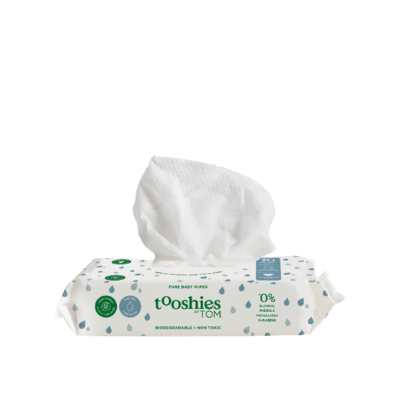 Tooshies by TOM eco Pure WATER Wipes (70pk) - Tooshies by TOM - 2 - Baby & Kids - ThePharmacy