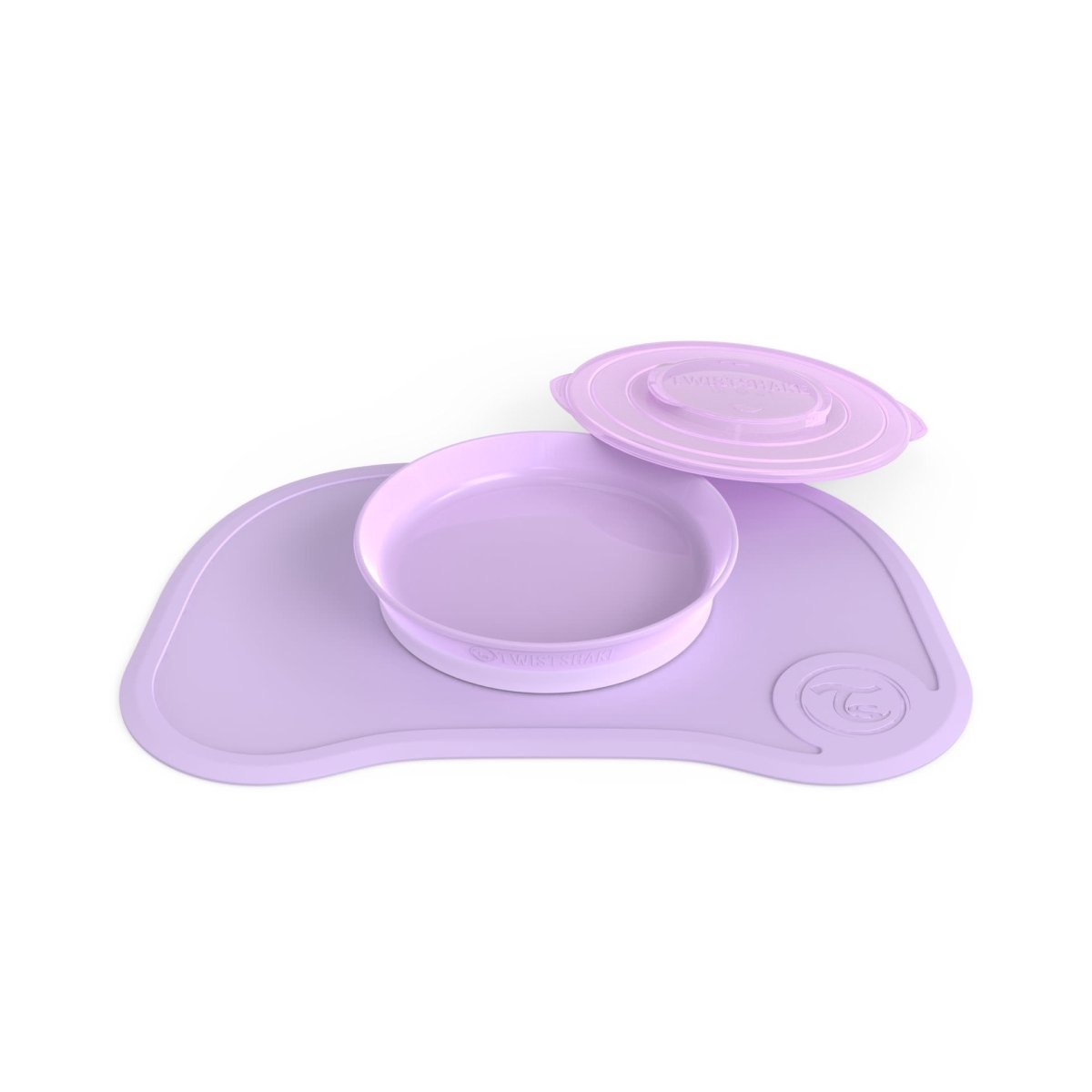 Twistshake Click Mat + Plate - Pastel Purple - Twistshake - 1 - Baby & Kids - ThePharmacy
