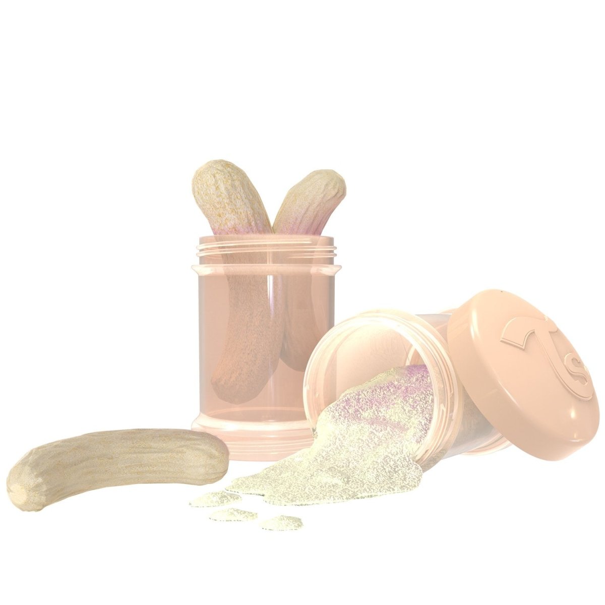 Twistshake Containers (2 x 100mL) - Pastel Beige - Twistshake - 3 - Baby & Kids - ThePharmacy