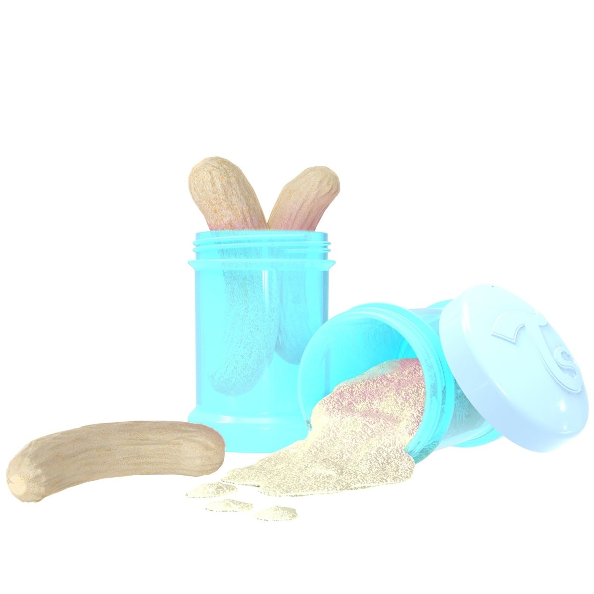 Twistshake Containers (2 x 100mL) - Pastel Blue - Twistshake - 3 - Baby & Kids - ThePharmacy