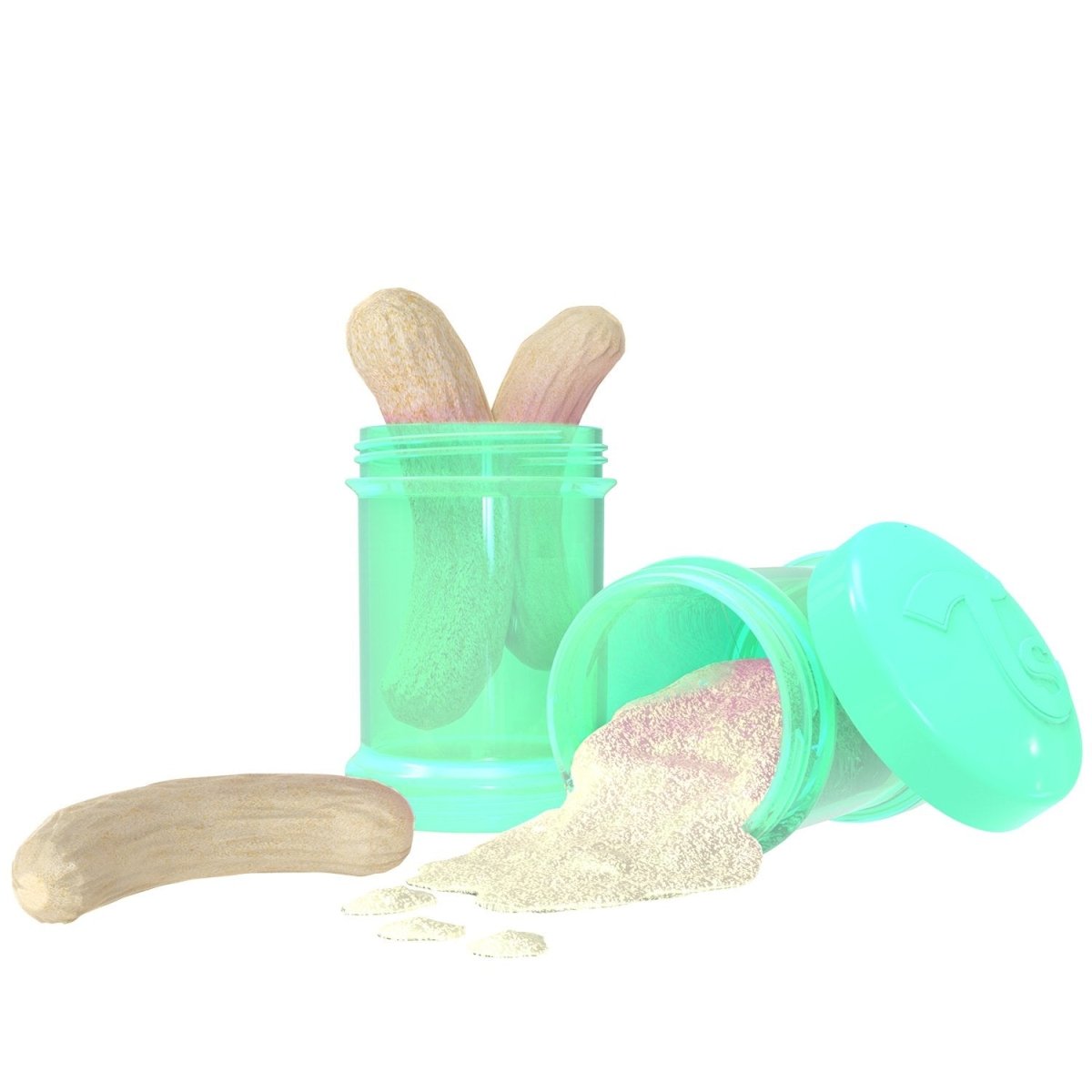 Twistshake Containers (2 x 100mL) - Pastel Green - Twistshake - 3 - Baby & Kids - ThePharmacy