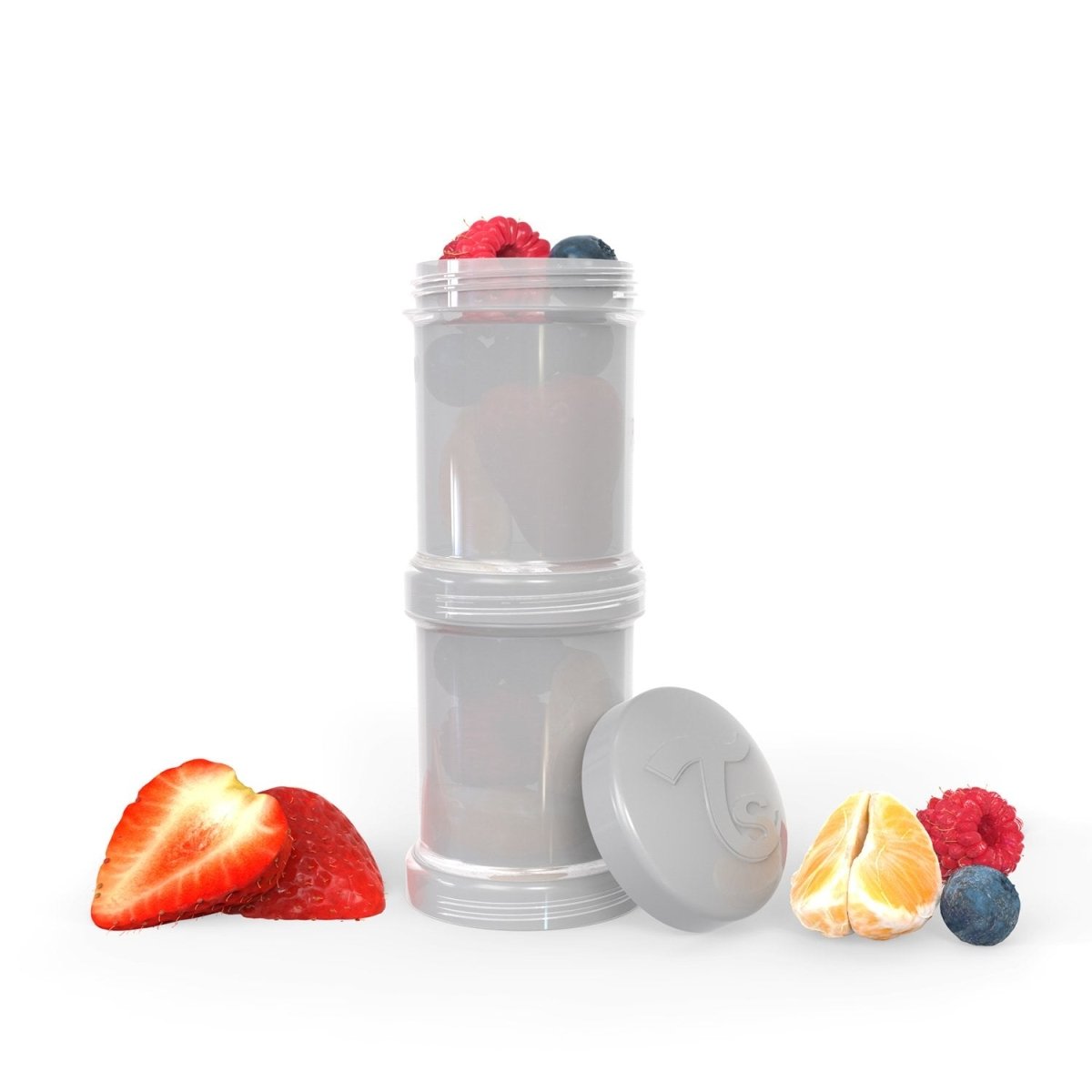 Twistshake Containers (2 x 100mL) - Pastel Grey - Twistshake - 2 - Baby & Kids - ThePharmacy