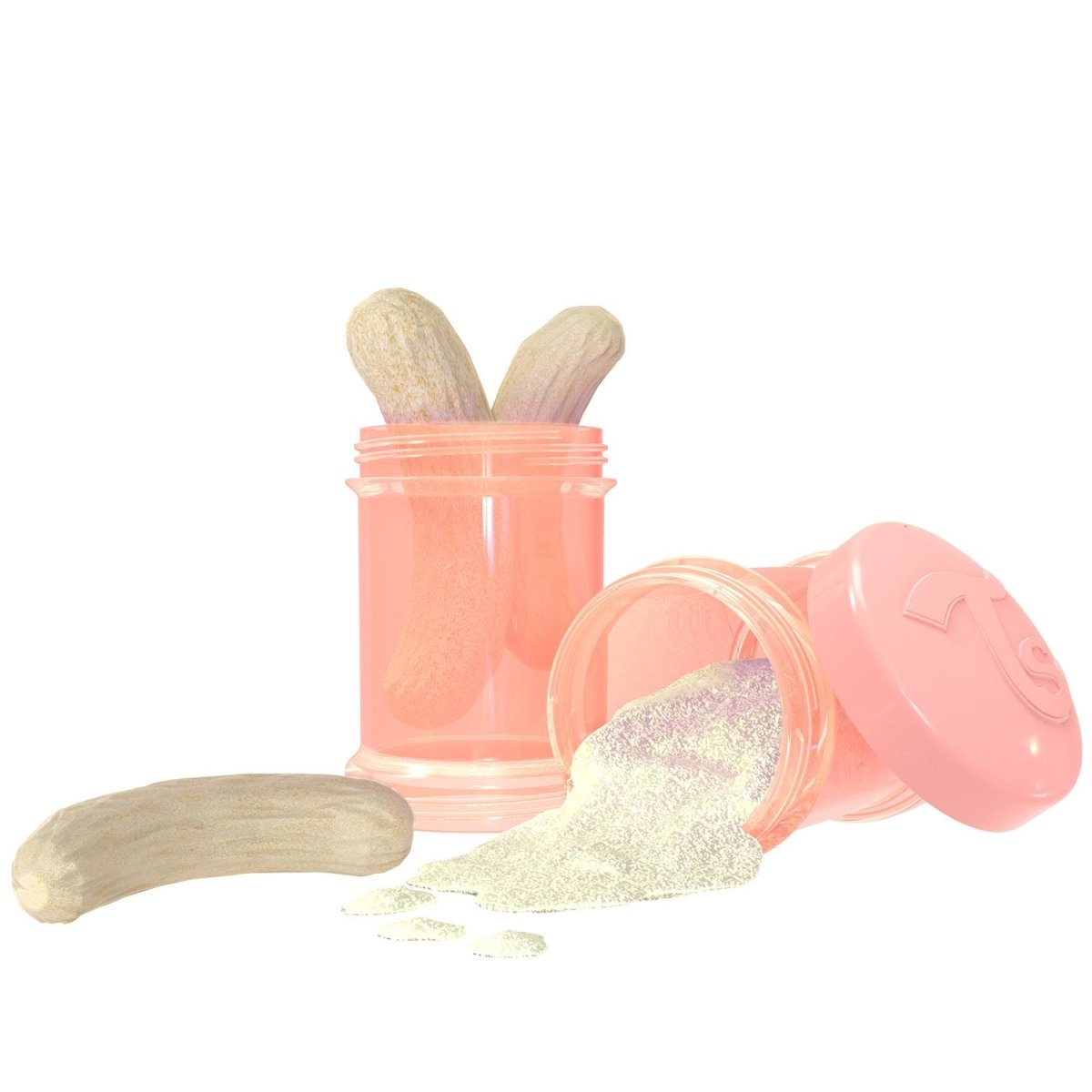 Twistshake Containers (2 x 100mL) - Pastel Peach - Twistshake - 3 - Baby & Kids - ThePharmacy