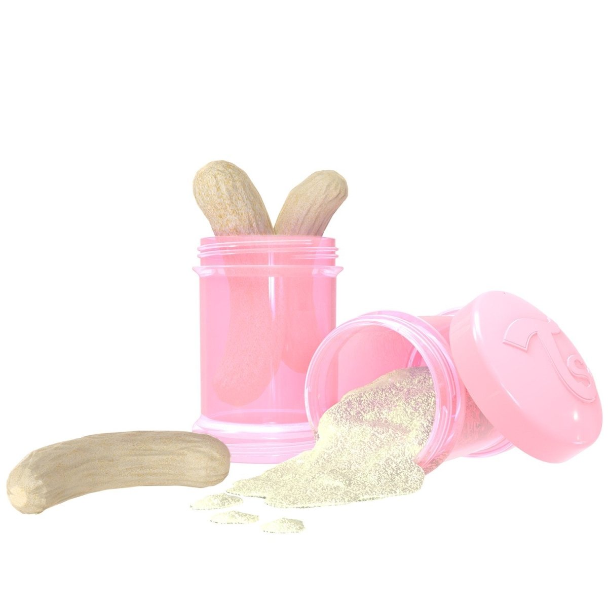Twistshake Containers (2 x 100mL) - Pastel Pink - Twistshake - 3 - Baby & Kids - ThePharmacy