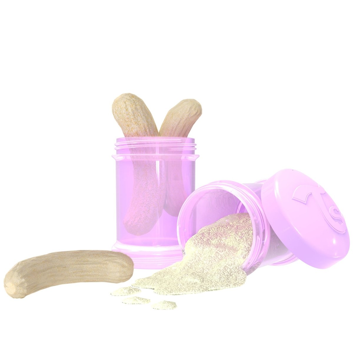 Twistshake Containers (2 x 100mL) - Pastel Purple - Twistshake - 3 - Baby & Kids - ThePharmacy