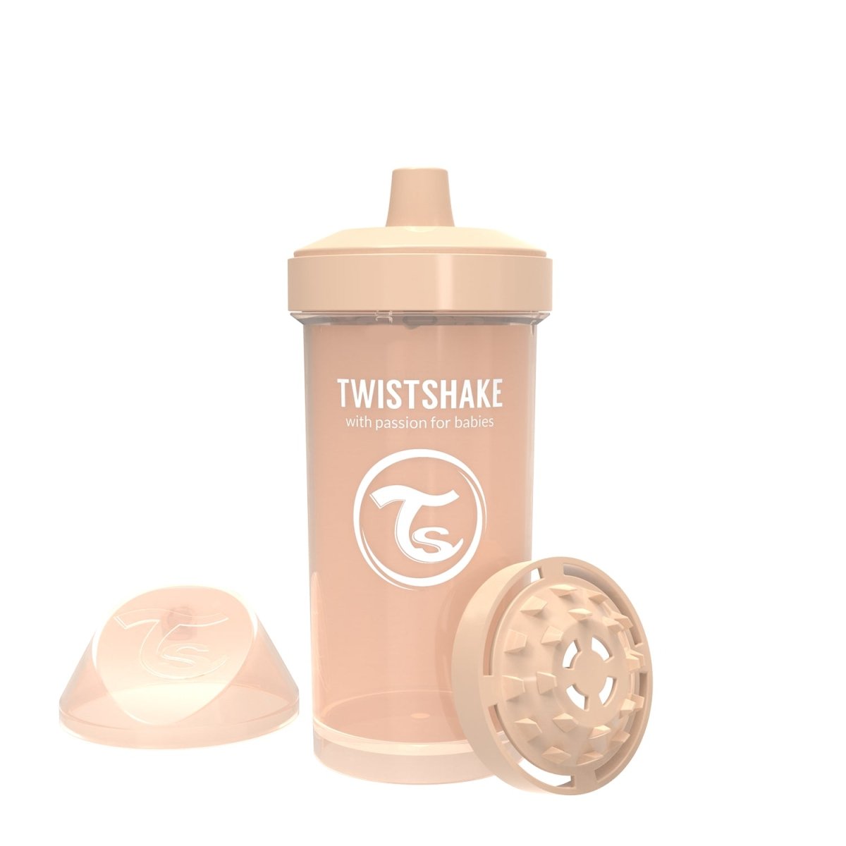 Twistshake Kids Cup 360mL - 12M+ - Pastel Beige - Twistshake - 2 - Baby & Kids - ThePharmacy