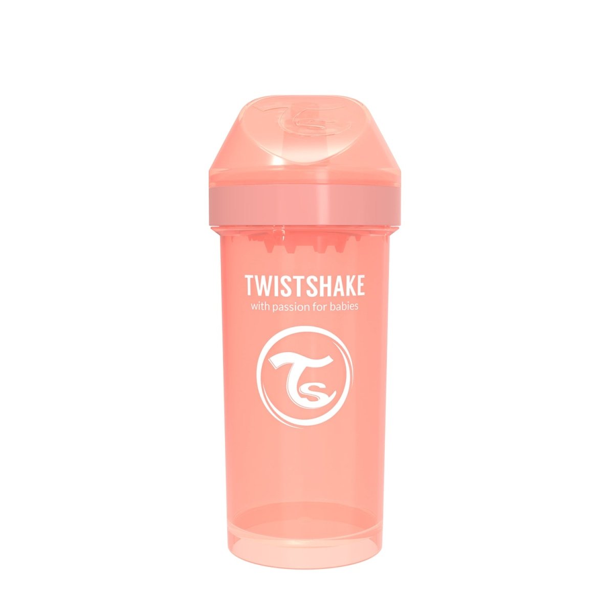 Twistshake Kids Cup 360mL - 12M+ - Pastel Peach - Twistshake - 1 - Baby & Kids - ThePharmacy